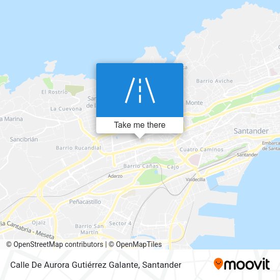 Calle De Aurora Gutiérrez Galante map