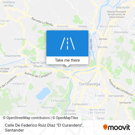 Calle De Federico Ruiz Díaz "El Curandero" map