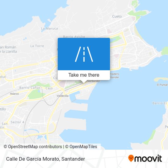 Calle De García Morato map