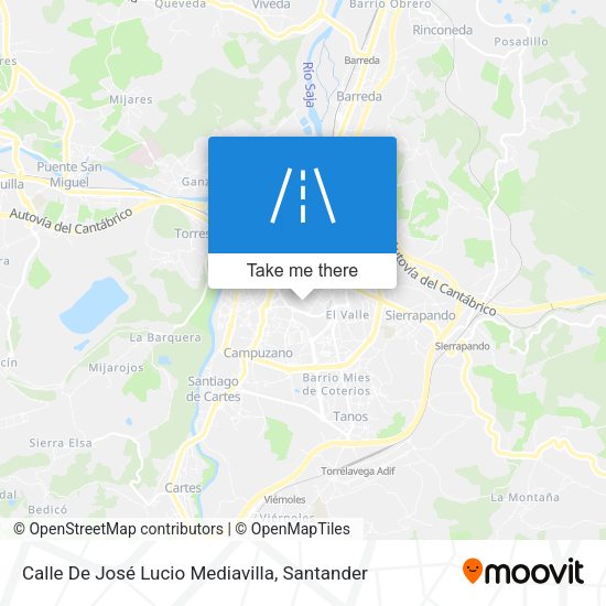 Calle De José Lucio Mediavilla map