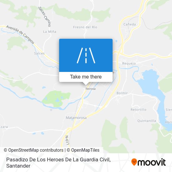 Pasadizo De Los Heroes De La Guardia Civil map