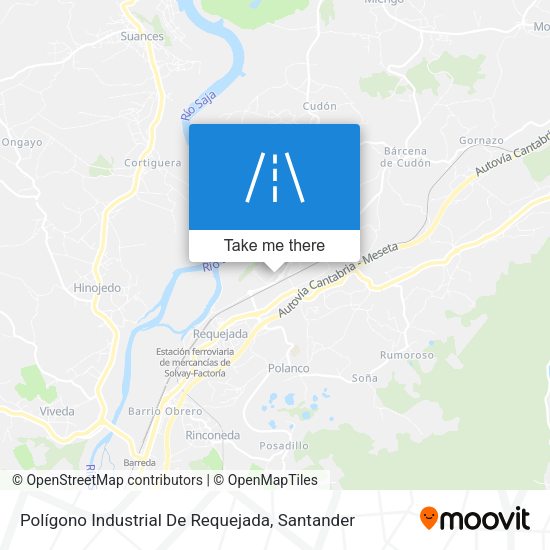 Polígono Industrial De Requejada map