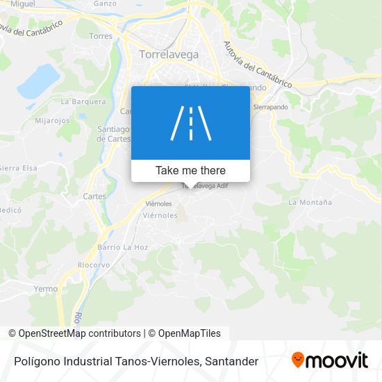 Polígono Industrial Tanos-Viernoles map