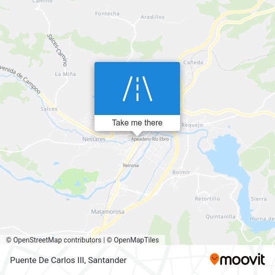 Puente De Carlos III map
