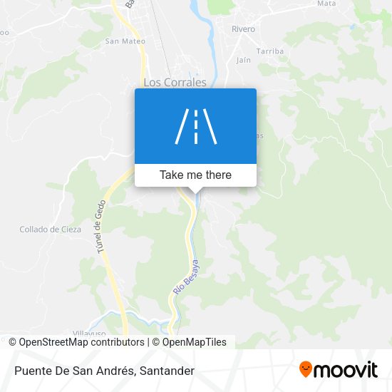 Puente De San Andrés map