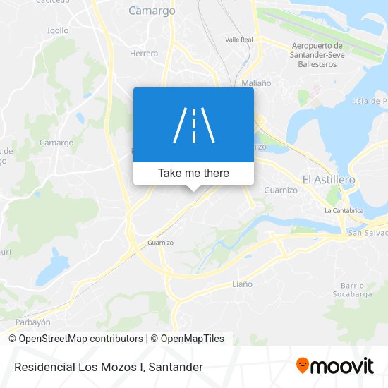 Residencial Los Mozos I map