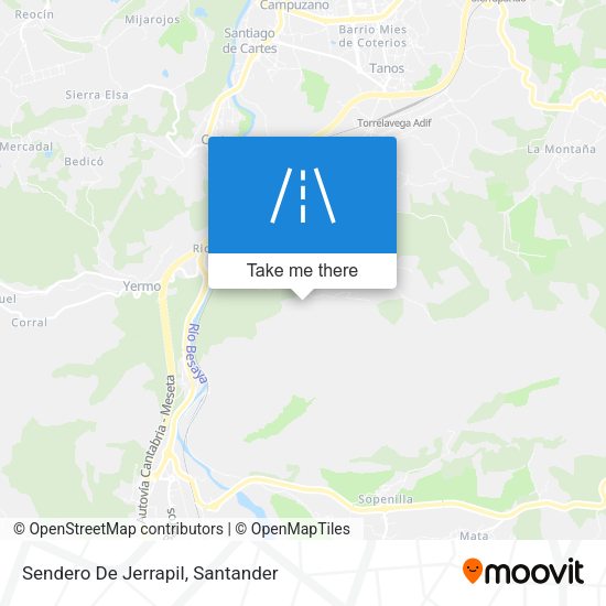 Sendero De Jerrapil map