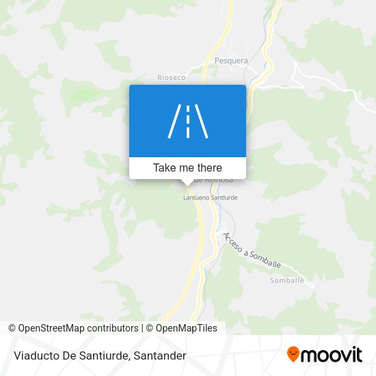 Viaducto De Santiurde map