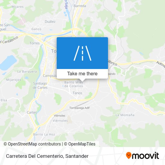 Carretera Del Cementerio map