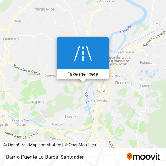 Barrio Puente La Barca map