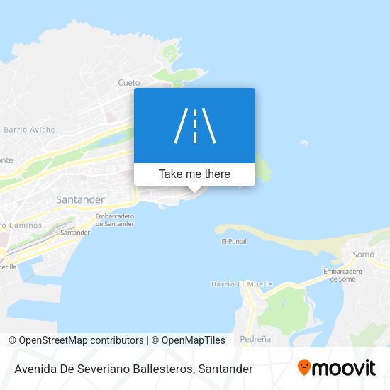 Avenida De Severiano Ballesteros map