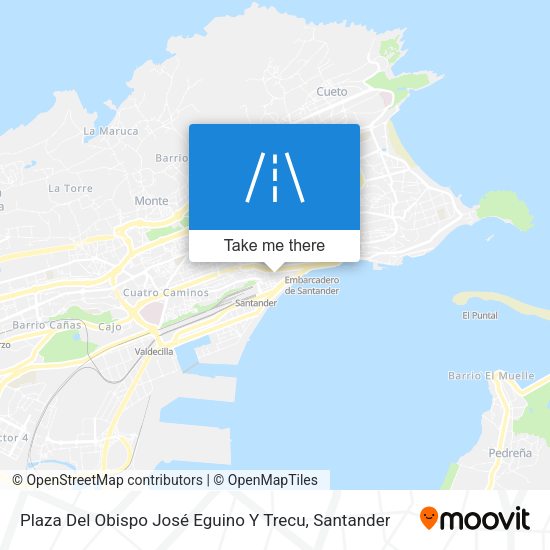 Plaza Del Obispo José Eguino Y Trecu map