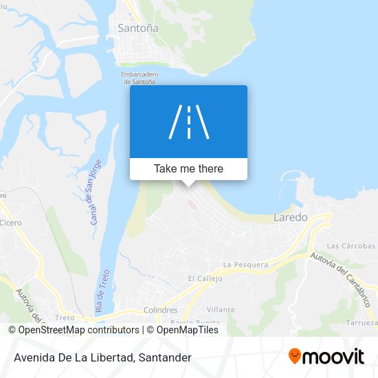 Avenida De La Libertad map