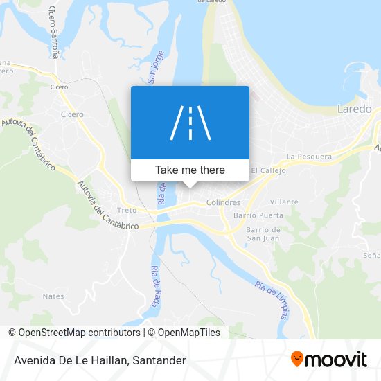 Avenida De Le Haillan map