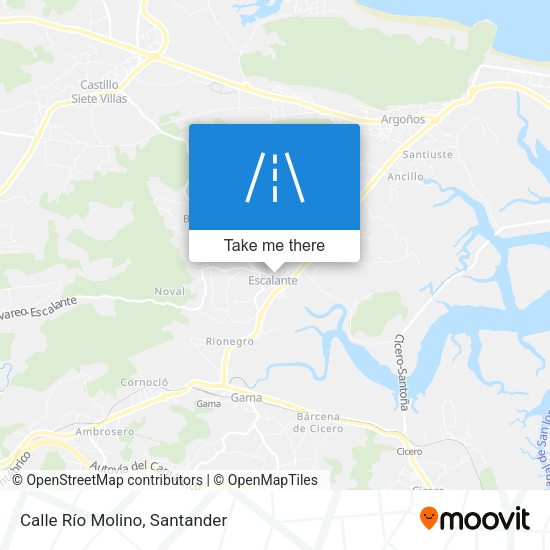 Calle Río Molino map