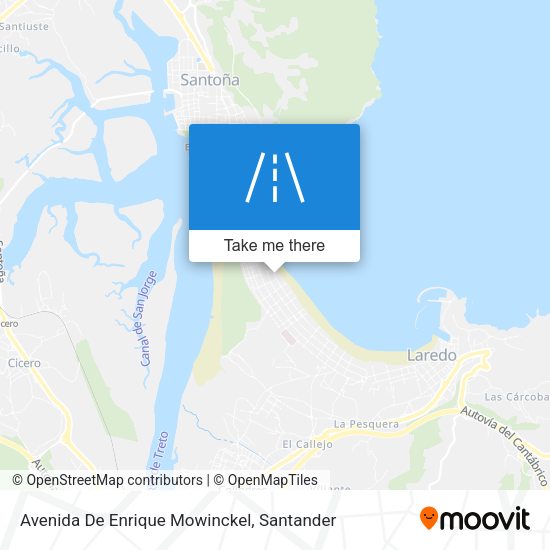 Avenida De Enrique Mowinckel map