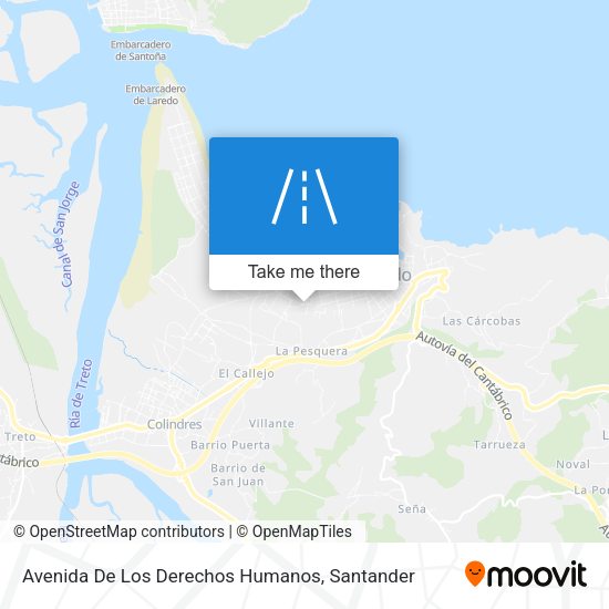 Avenida De Los Derechos Humanos map