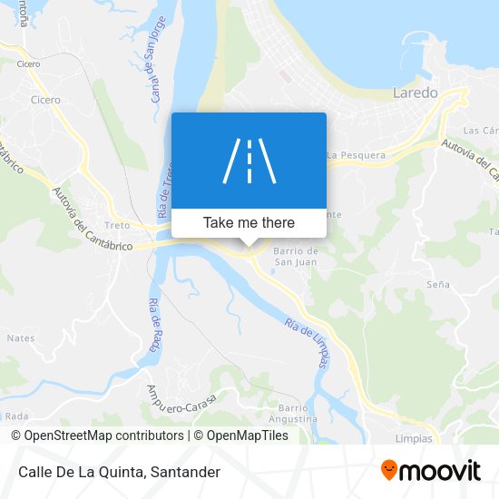 Calle De La Quinta map