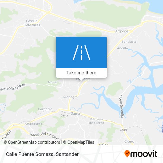 Calle Puente Somaza map