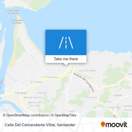 Calle Del Comandante Villar map