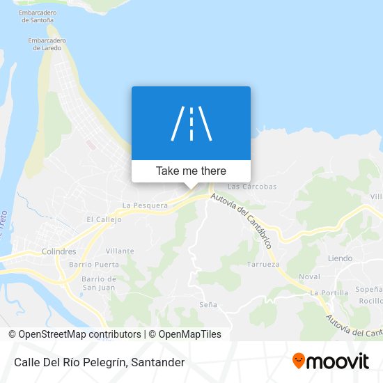 Calle Del Río Pelegrín map