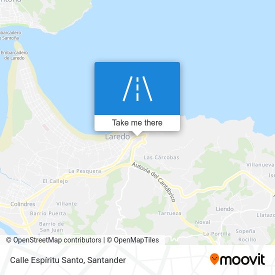 Calle Espíritu Santo map