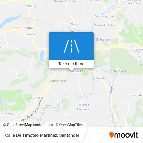 Calle De Timoteo Martínez map