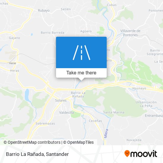 Barrio La Rañada map
