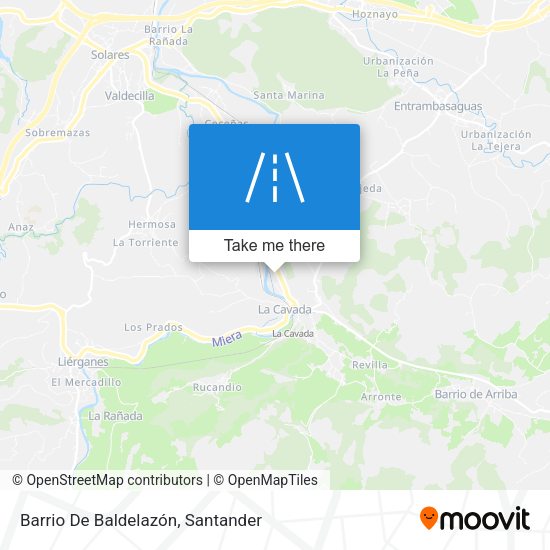 Barrio De Baldelazón map