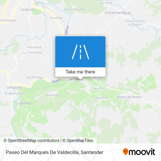 Paseo Del Marqués De Valdecilla map