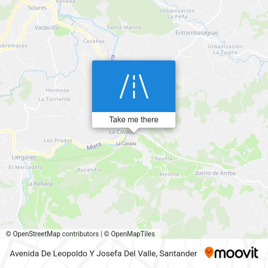 Avenida De Leopoldo Y Josefa Del Valle map