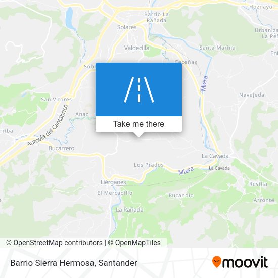 Barrio Sierra Hermosa map