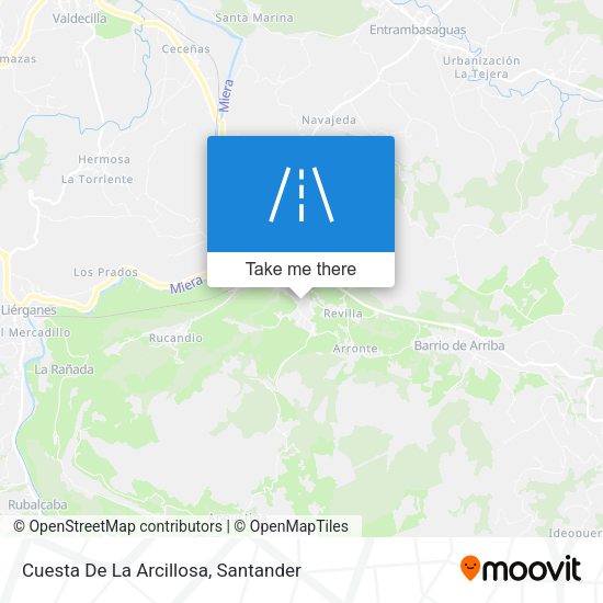 Cuesta De La Arcillosa map