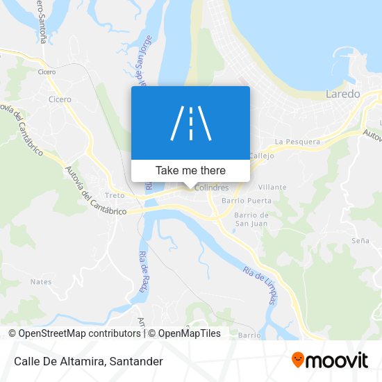Calle De Altamira map