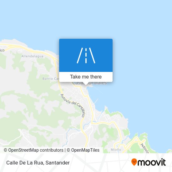 Calle De La Rua map