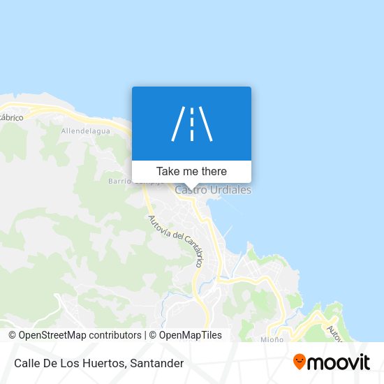 Calle De Los Huertos map