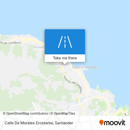 Calle De Morales Erostarbe map