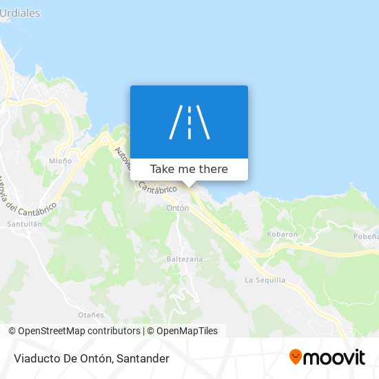 Viaducto De Ontón map