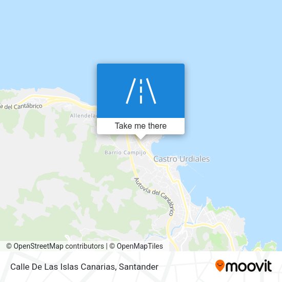 Calle De Las Islas Canarias map