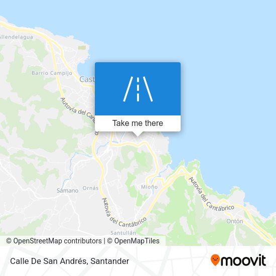 Calle De San Andrés map