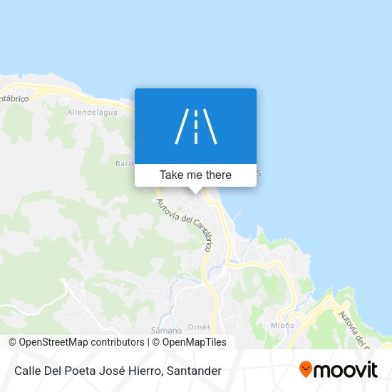 Calle Del Poeta José Hierro map