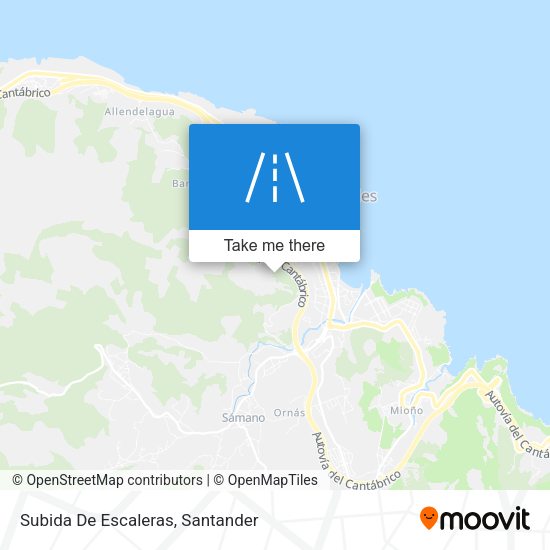 Subida De Escaleras map