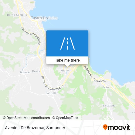 Avenida De Brazomar map