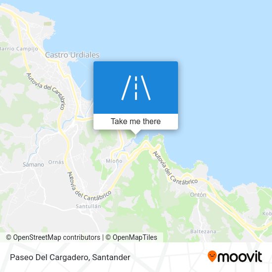 Paseo Del Cargadero map