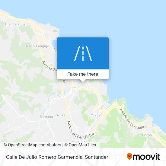 Calle De Julio Romero Garmendia map