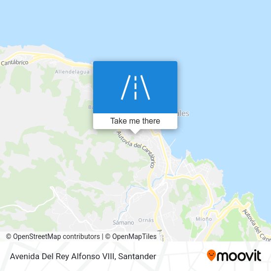 Avenida Del Rey Alfonso VIII map