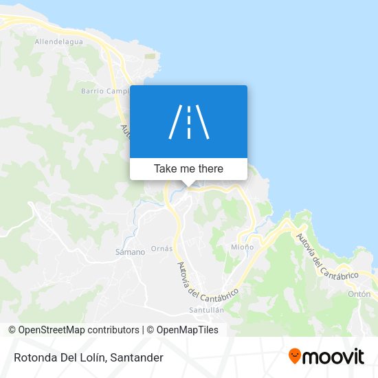 Rotonda Del Lolín map