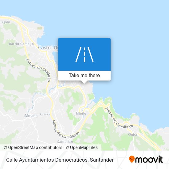 Calle Ayuntamientos Democráticos map
