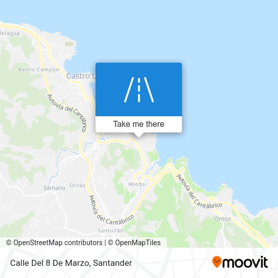 Calle Del 8 De Marzo map