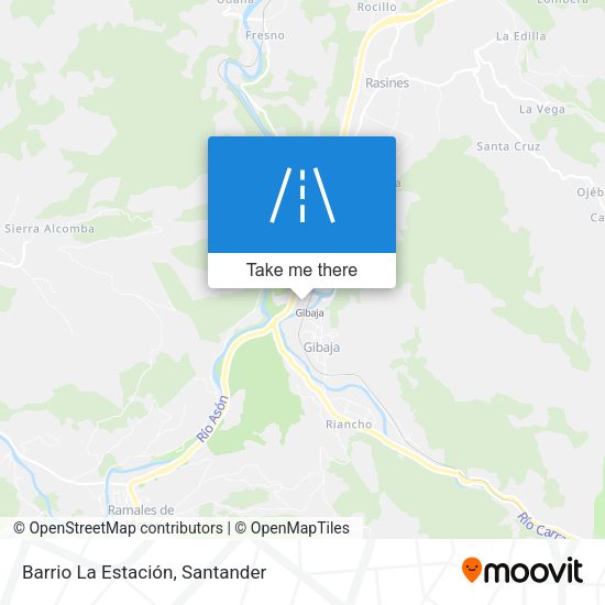 Barrio La Estación map